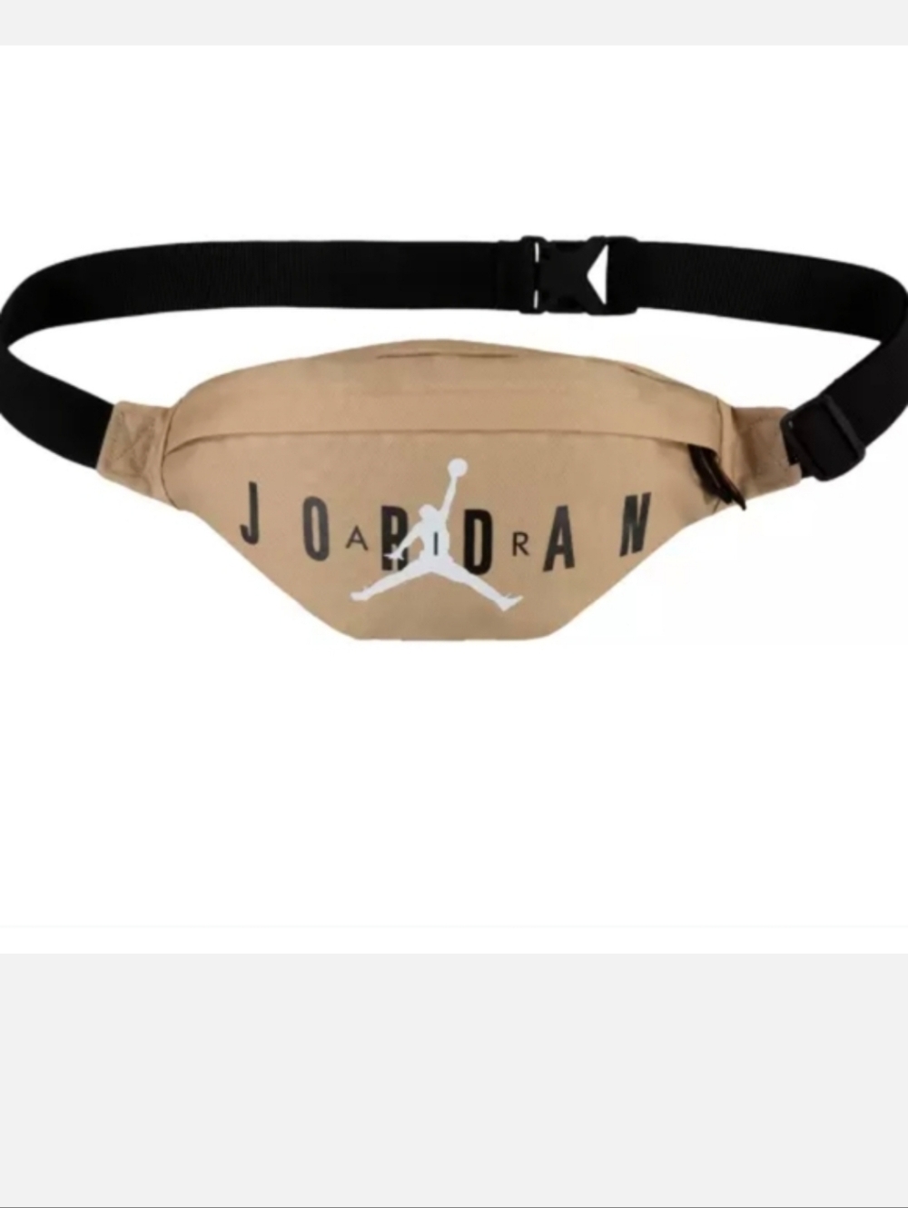 Jordan Tan Belt Fanny Adjustable Bag with White Jumpman NEW